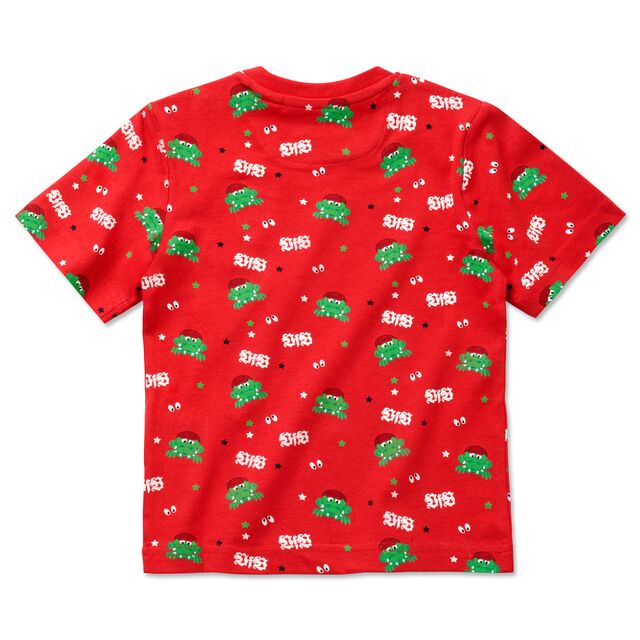 Rotes T-Shirt mit VfB und Fritzle Motiven 