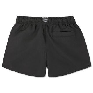 schwarze Rückseite der Badeshorts mit Hosentasche