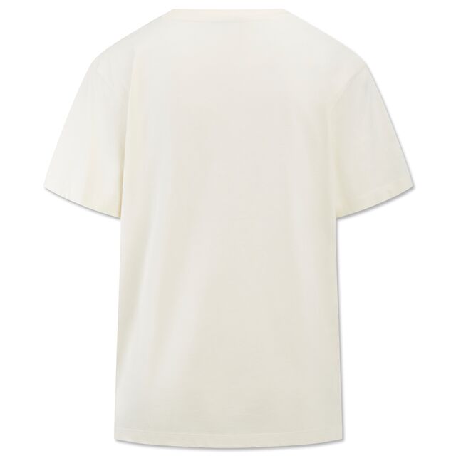 weiße Rückseite des VfB Damen T-Shirts Treue