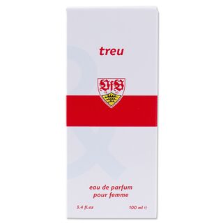 Verpackung VfB Damenparfum treu eau de parfum pour femme