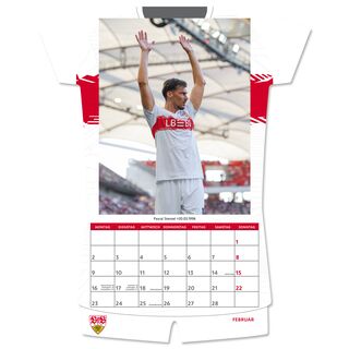 VfB shirt calendar 2026