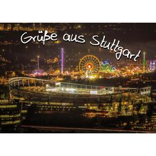 VfB Postkarte Grüße aus Stuttgart