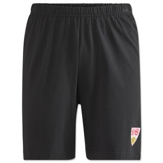 schwarze Shorts mit VfB Wappen