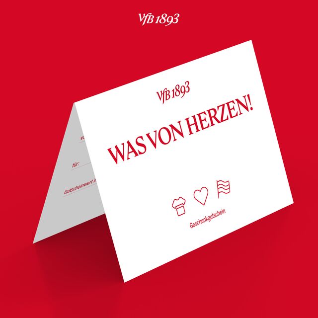 Print@Home Gutschein mit Schriftzug Was von Herzen!