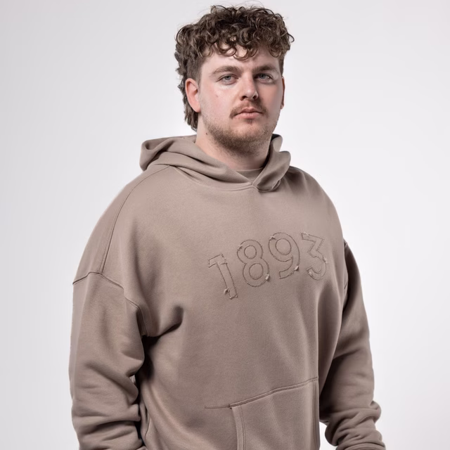 VfB Hoodie 1893 oversized beige