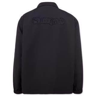 schwarze Rückseite der Jacke mit Stuttgart-Schriftzug