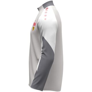weiß-graue Seite der Warm-Up Jacke Europa League 25/26