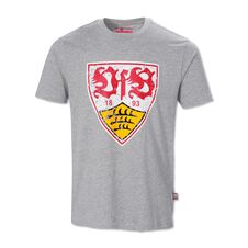 VfB Kids T-Shirt Wappen used grau 