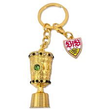VfB keyring DFB cup emblem