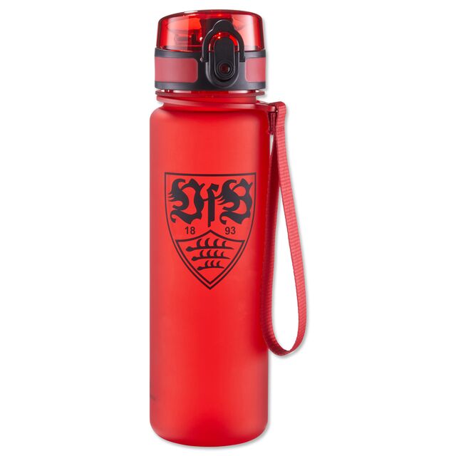 VfB water bottle red 