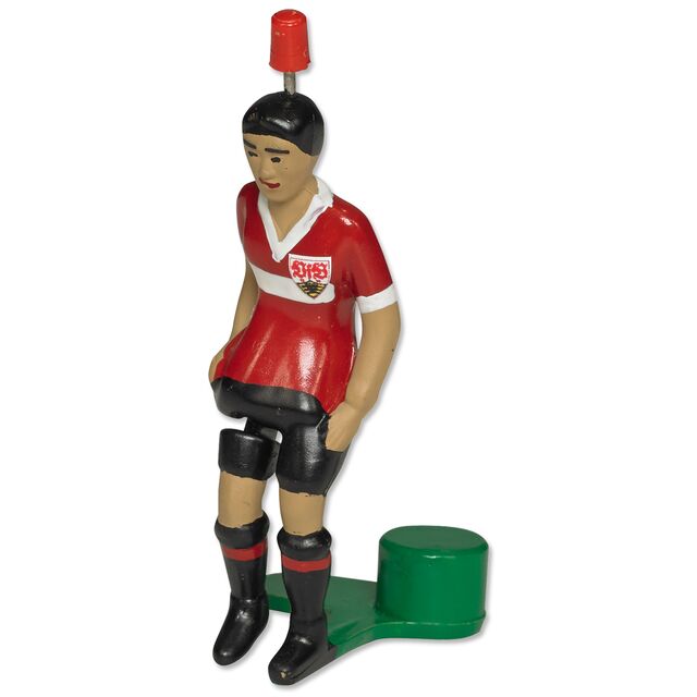 VfB Spieler im roten VfB Trikot als TIPP-KICK Figur
