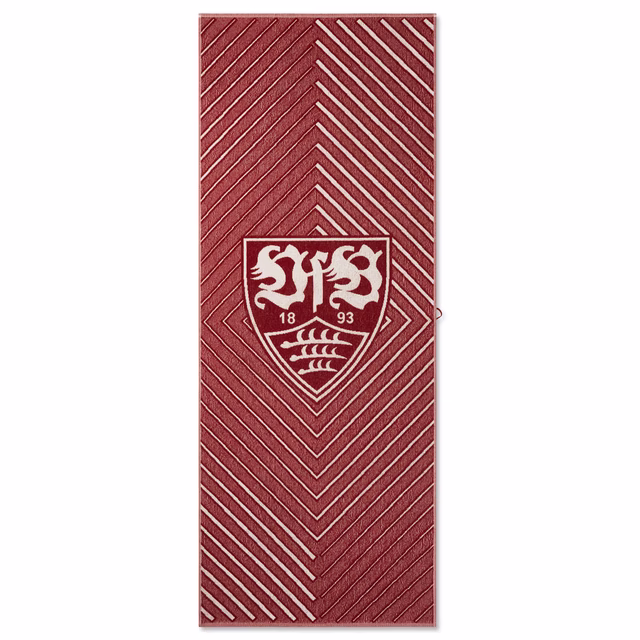 VfB Badetuch Wappen bordeaux