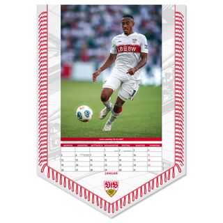 Kalenderblatt Januar mit Jamie Leweling