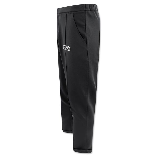 schwarze Seite der Hose Freizet 25/26 mit weißem JAKO Logo