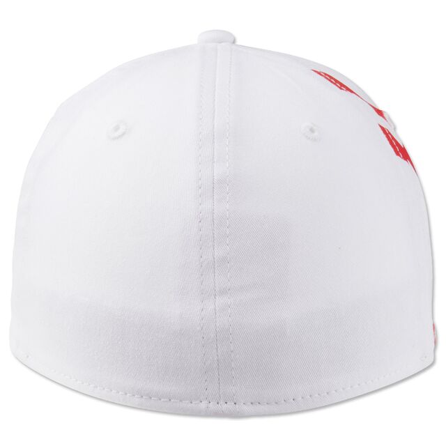 weiße Rückseite der VfB New Era Cap Pitcher