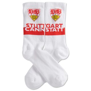 VfB Socken Cannstatt weiß