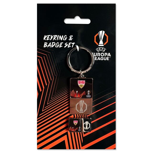 VfB EL Schlüsselanhänger und Magnet Set