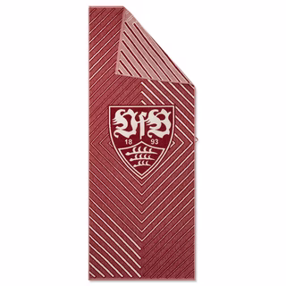 VfB Badetuch Wappen bordeaux