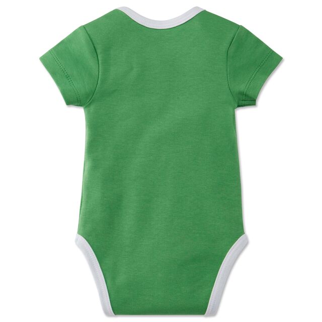 grüne Rückseite des Bodys