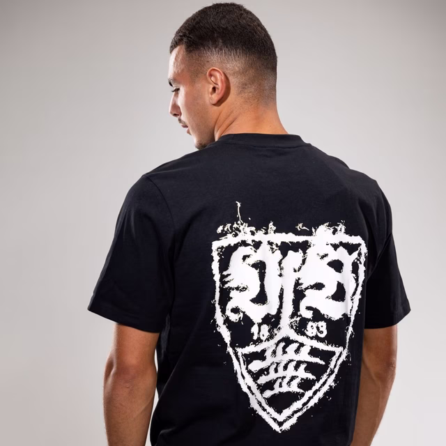VfB T-Shirt blurred Wappen schwarz