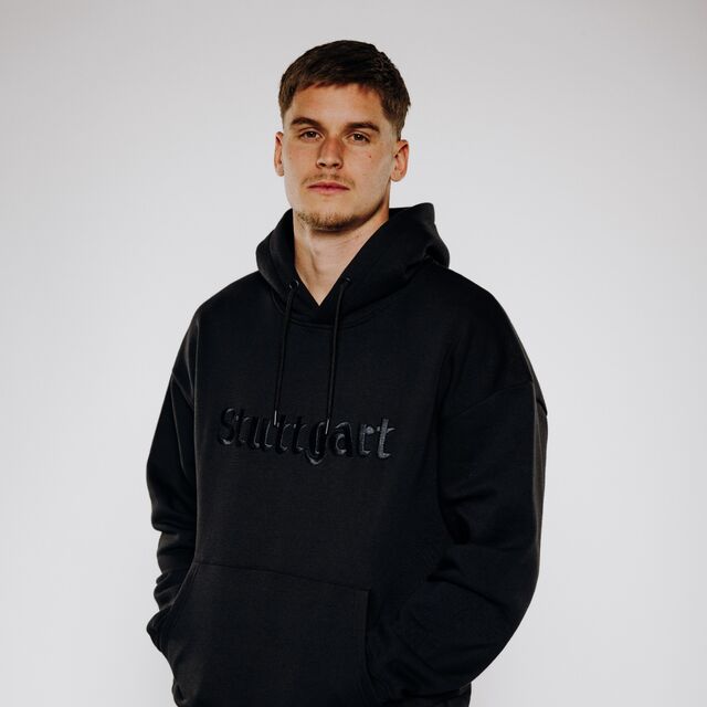 VfB Hoodie Stadt grau