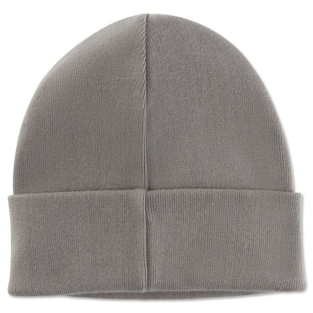 graue Rückseite der Beanie