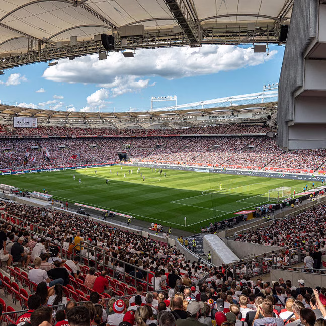 MHP-Arena an einem Spieltag 