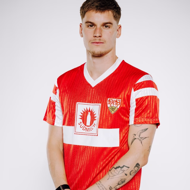 VfB Meistertrikot 1992 rot