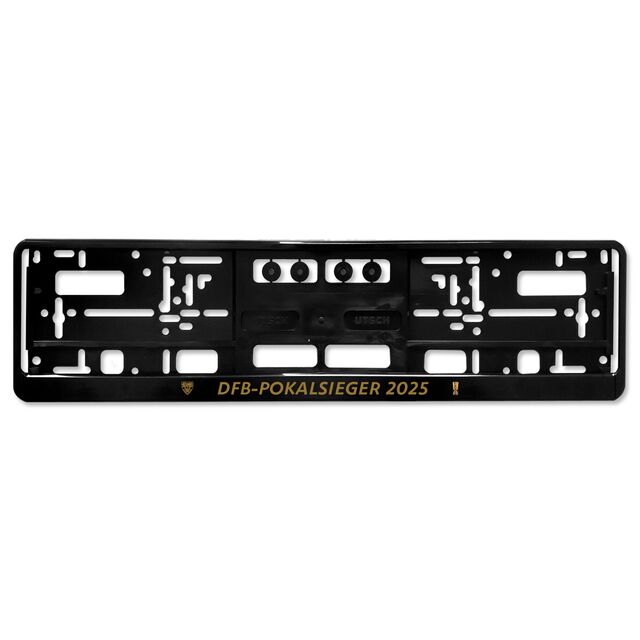 VfB licence plate holder cup winner