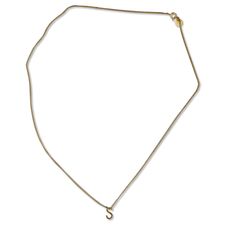 VfB Halskette "S"tuttgart Gelbgold