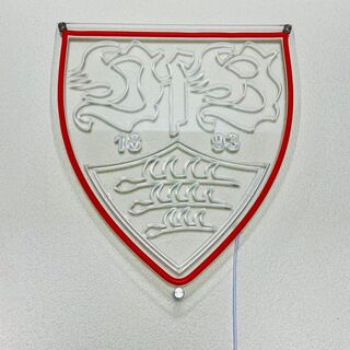VfB Wappen als LED Lampe