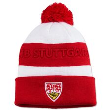VfB Sideline Beanie weiß rot