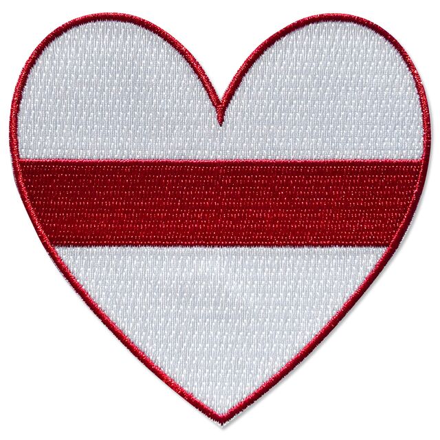 VfB Aufnäher Herz
