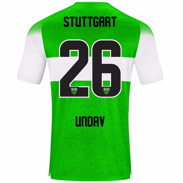VfB kids goalkeeper jersey neon green 26/27