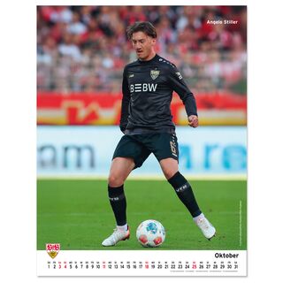 Kalenderblatt Oktober mit Angelo Stiller