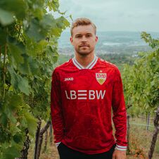 VfB Auswärtstrikot rot 25/26 langarm