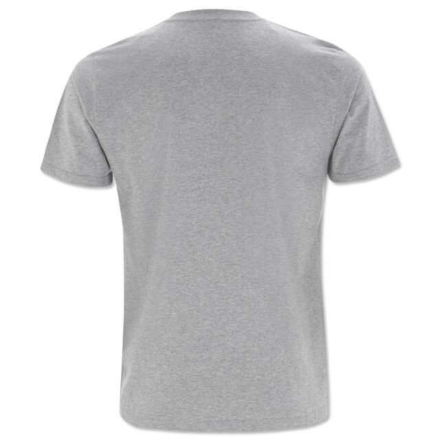 graue Rückseite des VfB T-Shirts Wappen
