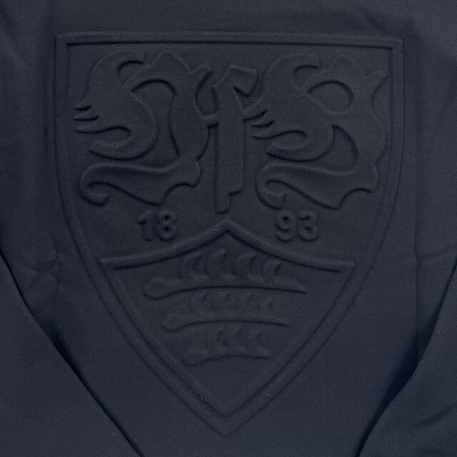 VfB Hoodie Wappen geprägt