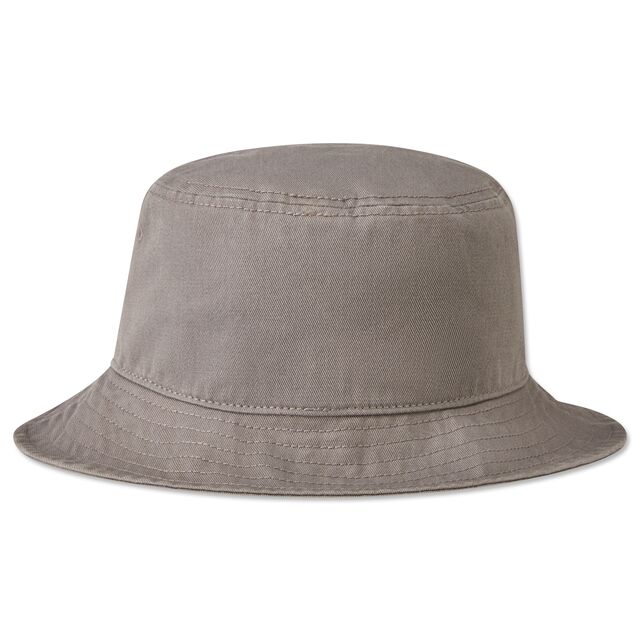 graue Rückseite des VfB Fischerhuts grey washed