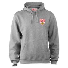 VfB hoody emblem stick grey