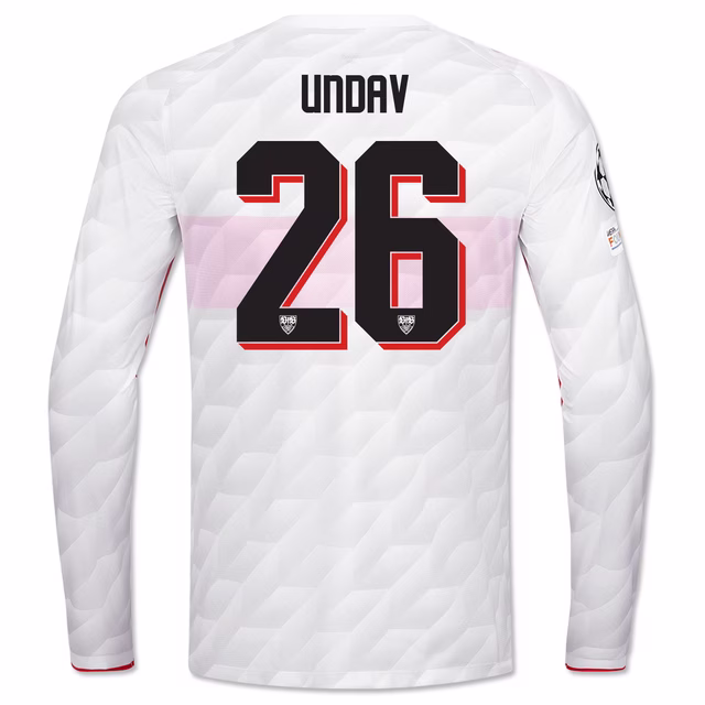 VfB champions league home jersey long-sleeve 26/27