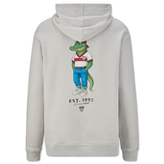 Rückseite mit Fritzle im Jeans Style und Schriftzug EST 1992 Cannstatt und VfB Wappen 