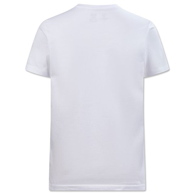 weiße Rückseite des VfB CL T-Shirts Ball
