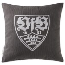 VfB cord pillow grey