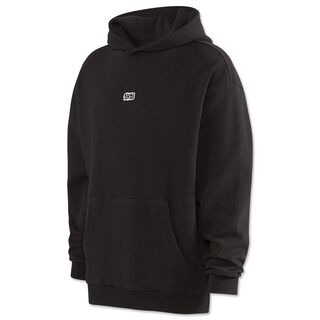 schwarzer Hoodie mit Seitentaschen mit kleinem VfB Logo