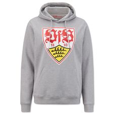 VfB Hoodie Wappen grau
