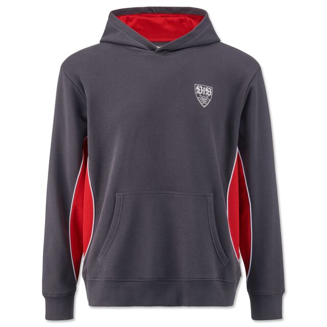 VfB hoody charcoal gray & red