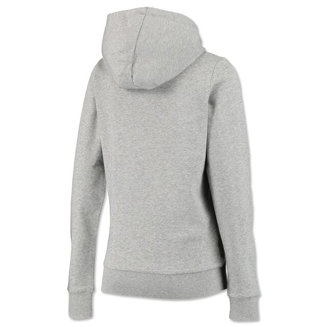 graue Rückseite des Hoodies