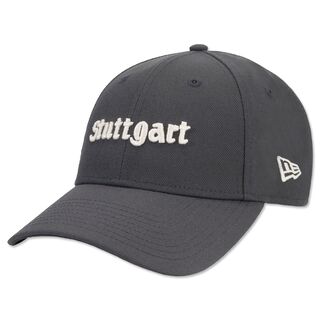 Graue Cap mit Schriftzug Stuttgart 