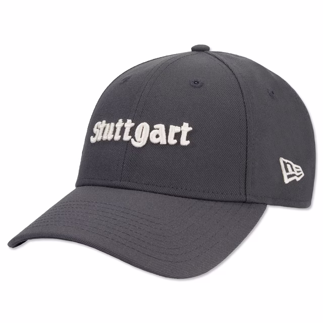 Graue Cap mit Schriftzug Stuttgart 